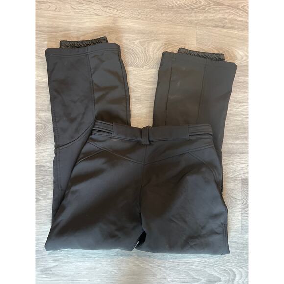 Magellan Outdoors size small womens black fleece lined snow pants ski pants - Picture 3 of 4